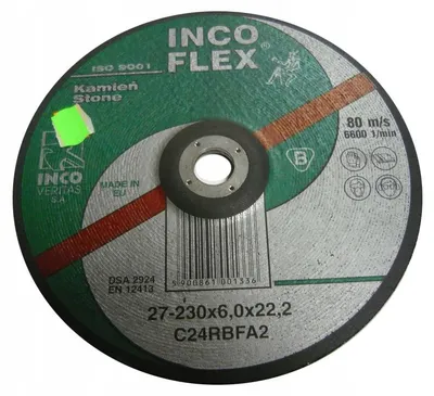 Produktbild von IncoFlex Schleifscheibe konkav 230x6mm für Beton