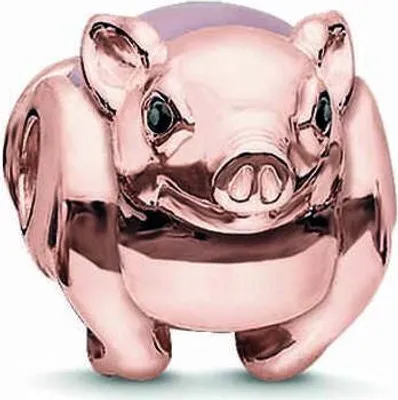 Image de Thomas Sabo perle femme 925 argent or rose/cochon rose K0197-417-9