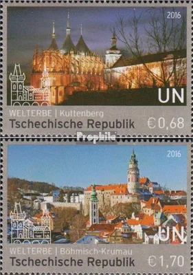 Produktbild von Briefmarken UNO - Wien 2016 Mi 925-926 (kompl.Ausg.) gestempelt UNESCO Welterbe