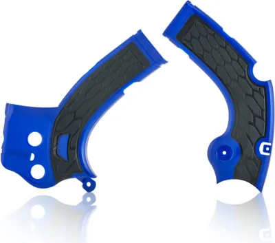 Produktbild von ACERBIS X-Grip blaue Rahmenabdeckung für YAMAHA