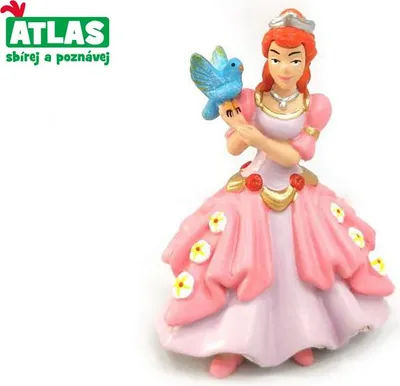 Obrázok produktu pre C - Figúrka princezná s vtáčikom 9 cm