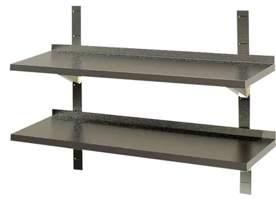 Produktbild von Wandbord 2 Böden mit Aufkantung B 200cm x T 40cm