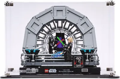 Image de Vitrine noire pour LEGO® Star Wars 75352 – Diorama de la Salle du Trône