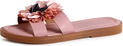 Produktbild von topschuhe24 1860 Damen Sandalen Pantoletten, Farbe:Rosa, Größe:37 EU