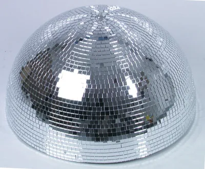 Productafbeelding van EUROLITE Spiegelhalvebol, 50 cm, motor aangedreven (50102130)