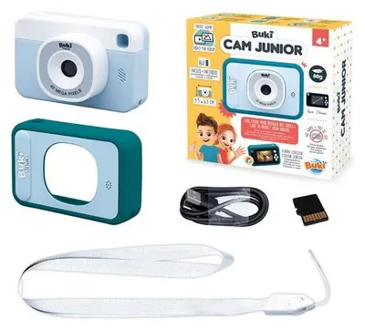 Immagine prodotto di Buki, fotocamera per bambini da 40MP con scheda SD da 16GB e filtri fotografici