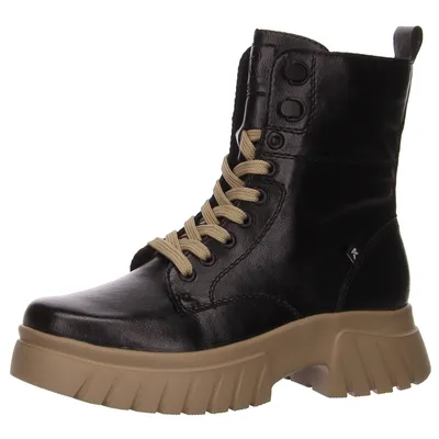 Produktbild von Rieker Schnür-,Zug-u.Schnallenstiefel in schwarz, Gr. 40