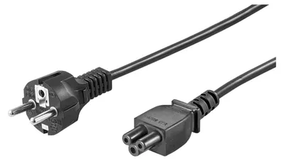 Zdjęcie produktu dla Goobay | Nk 114 S-180 | Kabel Zasilający | Zasilanie Cee 7/7 | Zasilanie Iec 60320 C5 | 1,8 M | Czarny | Czarny
