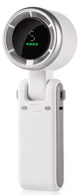 Produktbild von Handventilator 4in1, Handventilator Leise Power Bank, 5 Stufen, 12 Stunden Betriebsdauer, mit Trageband, Turbo-Luftstrom