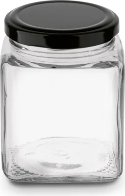 Produktbild von Glasspeicher / Behälter für lose Produkte mit TADAR BELO Deckel 0,5 l