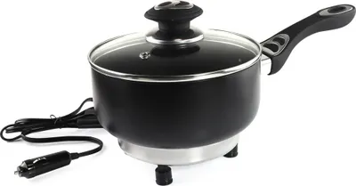 Obrázek produktu pro Elektrický hrnec s víkem 18cm x 8cm 250W 24V