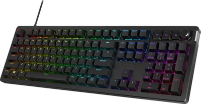 Obrázek produktu pro HyperX Alloy Rise – herní klávesnice, Plná velikost (100 %), Kabel, USB, Mechanický spínač, RGB LED, Černá