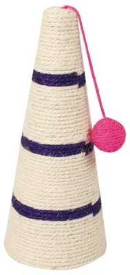 Obrázok produktu pre Croci C6020929, škrabacia stĺpik pre mačky, model Kegel, 17,5 x 40 cm