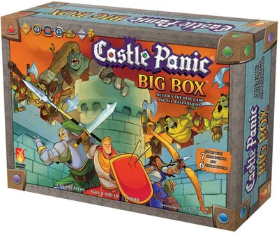 Produktbild von Asmodee Castle Panic Big Box 2e, Brettspiel, 8 Jahr(e)