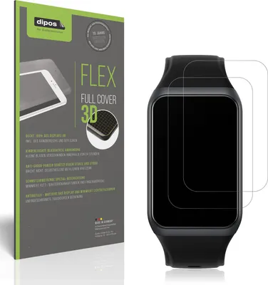 Image de 2x Full Cover mat Film pour Oppo Band 2 Film de protection ecrán