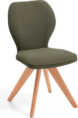 Produktbild von Niehoff Sitzmöbel Colorado Trend-Line Design-Stuhl Kernbuche/Webstoff - 180° drehbar