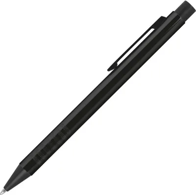 Produktbild von 10 Kugelschreiber aus Metall / Farbe: schwarz
