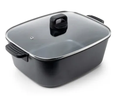 Produktbild von Aluguss-Bräter mit Deckel, 7,5 Liter "Crofton"