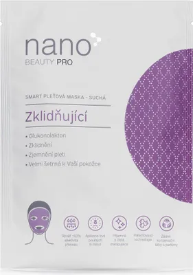 Obrázek produktu pro Nanobeauty Zklidňující pleťová nanomaska 1 ks