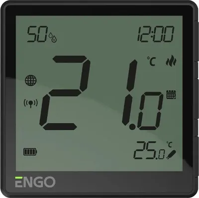 Immagine prodotto di ENGO | Termoregolatore Zigbee - A Batteria - Bianco - Smart Home - Installazione Facile - Design Moderno