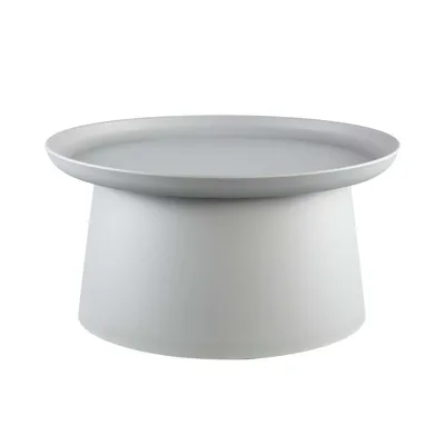 Obrázek produktu pro Ptmd odkládací stolek Nicca Grey 69 cm