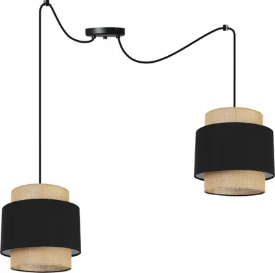 Produktbild von Hängelampe, Deckenleuchter, Lampenschirm, Boho Juta