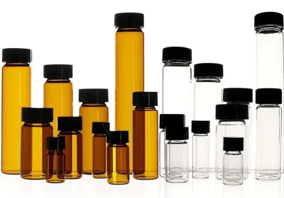 Obrázok produktu pre Sada 20 sklenených fliaš s objemom vhodných na nápoje, s uzáverom