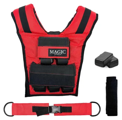Immagine prodotto di Giubbotto con pesi regolabili 0-10 kg - 20 kg - Allenamento di forza e CrossFit