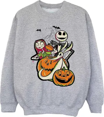 Immagine prodotto di The Nightmare Before Christmas - Felpa per ragazze BI56510 (104) (Grigio)