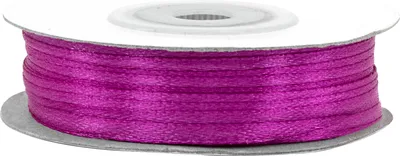 Produktbild von Satinband 3mm x 50m Rolle Purpur