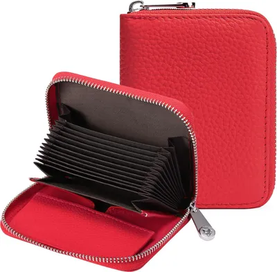 UTO Portafoglio Donna in Morbida Pelle Sintetica e RFID Blocco Facile e Sicurezza Tenere Euro,Moneta,Carta Piccola Borsa