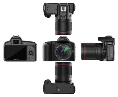 Obrázek produktu pro digitální fotoaparát 4K, digitální videokamera WiFi, 64 MP, duální objektiv, 3palcový displej IPS, 16x zoom proti otřesům, noční vidění, vestavěná baterie, zkrášlující filtr, dárek k narozeninám a svátku pro studenty, teenagery, přátele