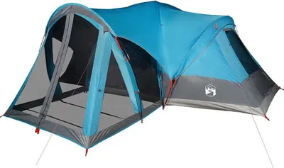 Produktbild von vidaXL Tipi-Familienzelt 8 Personen Blau Wasserdicht