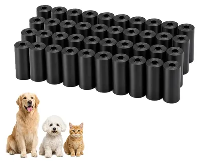 Productafbeelding van Hondenpoepzakjes - Zwart - 23 x 30 cm - 600 stuks
