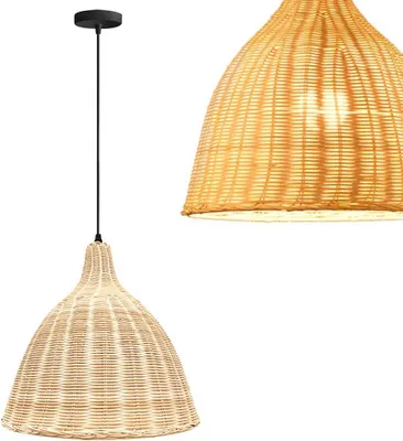 Image de Lampe Suspendue Toolight APP1647-1CP Boho Beige