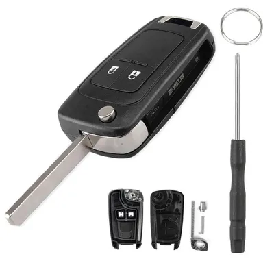 Produktbild von Autoschlüssel Ersatzgehäuse 2 Tasten für Opel Vauxhall Insignia Astra Meriva Zafira Corsa Mokka Karl Cascada Adam