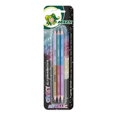 Produktbild von Jolly Jolly Crazy Buntstifte Metallic 6 Farben
