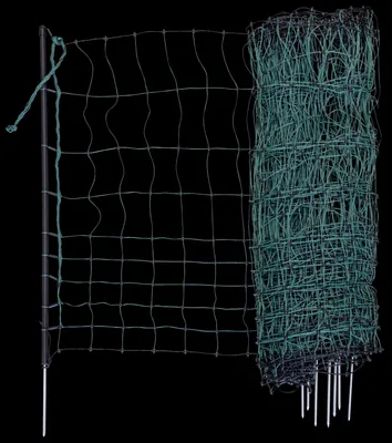 Image de Kerbl Begrenzungszaun Camping Net mit Einzelspitze L x H 20 m x 80 cm, grün