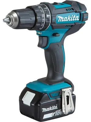 Image de Perceuse visseuse à percussion 2x3Ah 18V MAKITA DHP482SFE en coffret