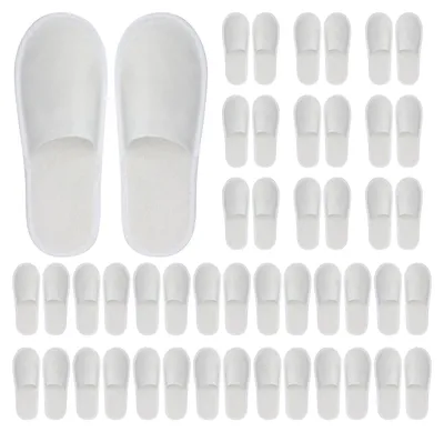 Obrázek produktu pro SolidKeus - 24 párů jednorázových pantoflí pro hosty, bílé
