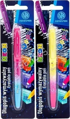 Obrázok produktu pre Zmazateľné pero 0,6 mm Neon ASTRA – ASTRA papiernické potreby