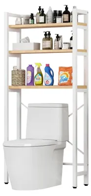 Obrázok produktu pre Kondela Regál nad WC Balram - dub natural / biela