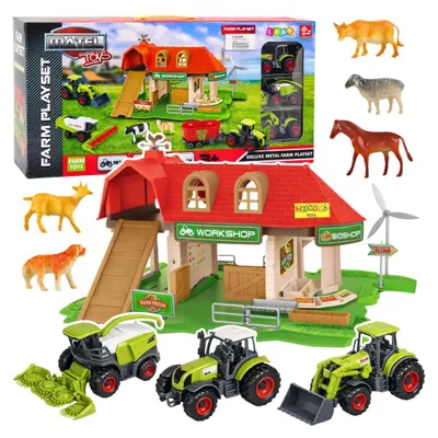 Produktbild von Bauernhof mit Traktoren und Tieren 42el