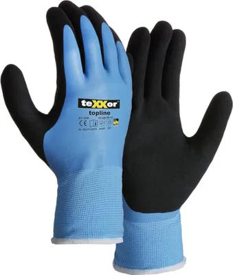 Produktbild von 12 Paar Winterhandschuhe LATEX Größe 12