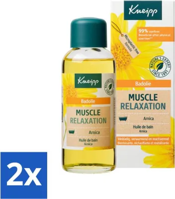 Obrázek produktu pro Kneipp - Koupelový olej - Arnika - Na svaly a klouby - 100 ml - hodnotné balení - 2 kusy