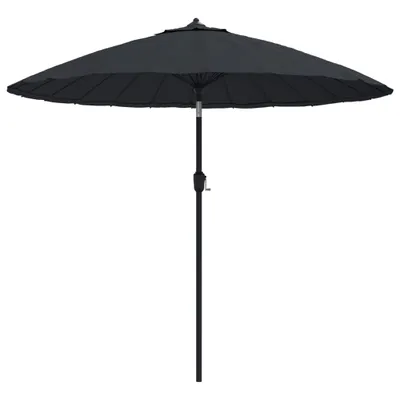 Produktbild von Sonnenschirm mit Aluminium-Mast 270 cm Schwarz , Markisen Design 2024