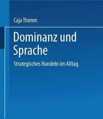 Zdjęcie produktu dla Dominanz und Sprache