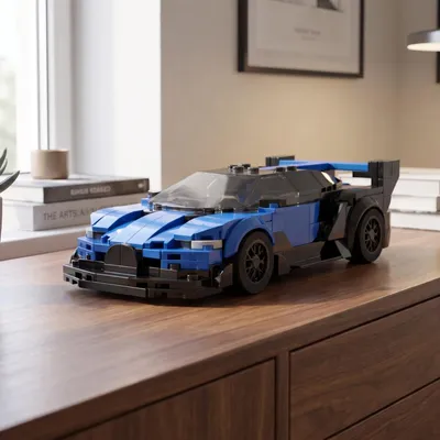 Produktbild von Vision GT Supersportwagen Klemmbaustein Bausatz 306 Teile Rennwagen Modell Spielzeug Kinder Geschenk