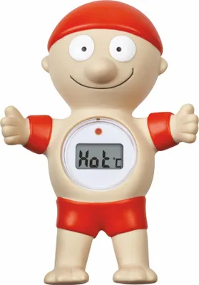 Image de TFA - Thermomètre de bain digital BADEMEISTER 30.2032.05 - rouge