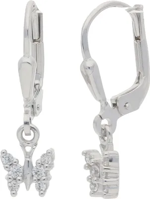 Produktbild von JuwelmaLux Ohrhänger Schmetterling 925 Silber Zirkonia JL10-06-2170